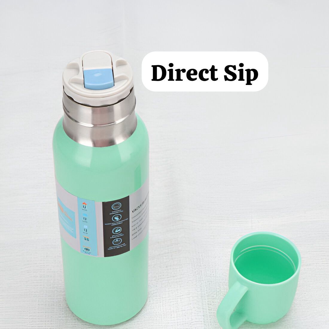 Stainless Steel Insulated Vacuum Flask Water Bottle