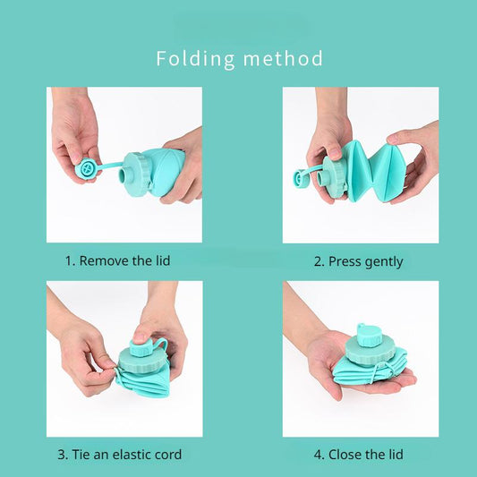 Silicone Folding Water Cup Portable