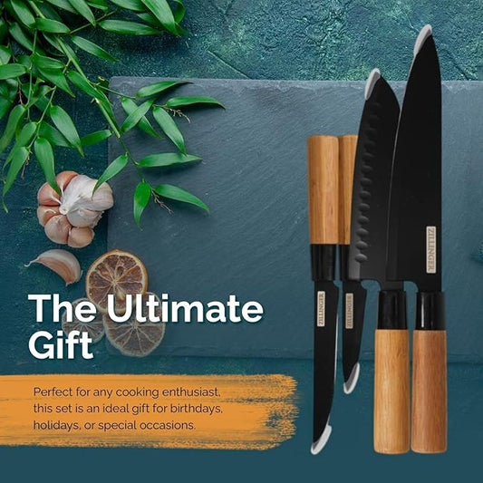 Zillinger Japanese Knife Set 4-Pieces