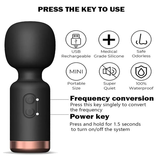 Silicon Portable Mini massager