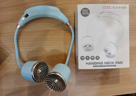 Outdoor Mini Neck Fan Portable USB Air Conditioner With Display