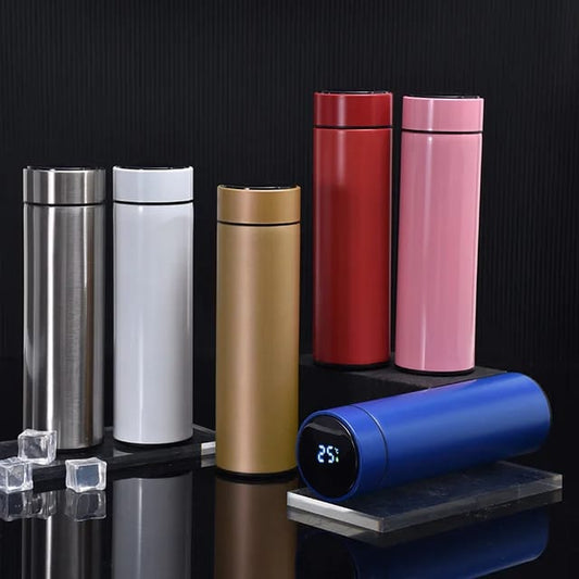 Temperature Display Thermos Water Bottle 500 ML