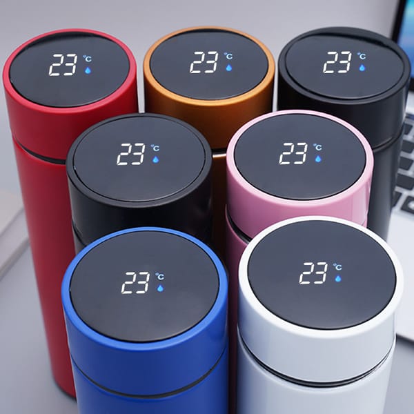 Temperature Display Thermos Water Bottle 500 ML