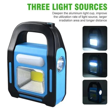 LED LAMP USB RECHARGEABLE PORTABLE SOLAR LANTERN